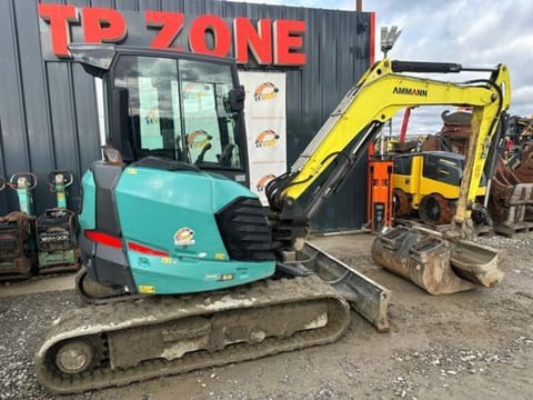 2023 Ammann AMX 58 mini excavator, side profile view 2023 Ammann AMX 58 mini excavator, side profile view