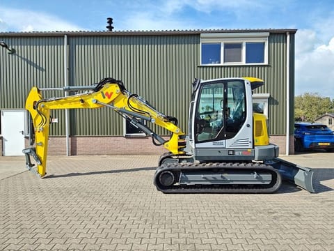 2022 Wacker Neuson ET90 excavator side view 2022 Wacker Neuson ET90 excavator side view
