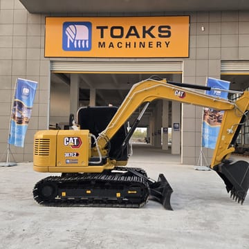 2024 Caterpillar 307E2 mini excavator side view 2024 Caterpillar 307E2 mini excavator side view
