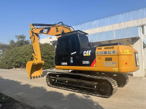 Гусеничний екскаватор 2023 Caterpillar 320D2, боковий профіль Гусеничний екскаватор 2023 Caterpillar 320D2, боковий профіль