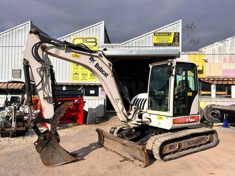 2007 Bobcat 442B crawler excavator, side view 2007 Bobcat 442B crawler excavator, side view