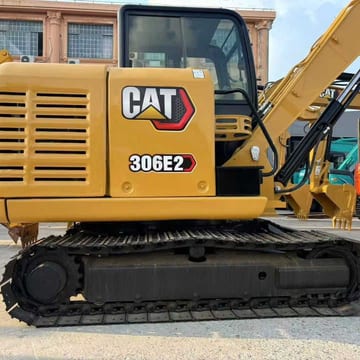 2024 Caterpillar 306E2 excavator side view 2024 Caterpillar 306E2 excavator side view