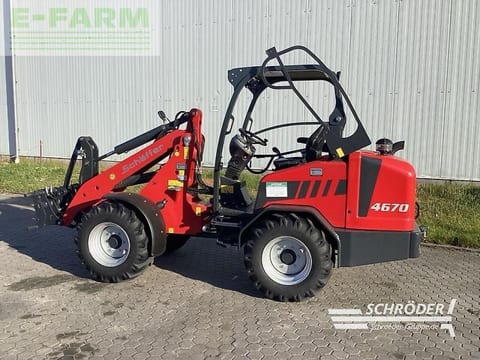 2025 Schäffer 4670 mini excavator, side view 2025 Schäffer 4670 mini excavator, side view
