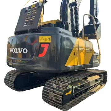 2021 Volvo EC140BLC PRIME crawler excavator rear view 2021 Volvo EC140BLC PRIME crawler excavator rear view