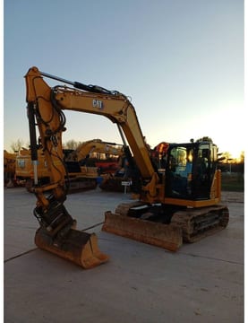 2023 Caterpillar 308 crawler excavator, side profile view 2023 Caterpillar 308 crawler excavator, side profile view