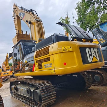 2023 Caterpillar 336D2 L crawler excavator, rear three-quarter view 2023 Caterpillar 336D2 L crawler excavator, rear three-quarter view