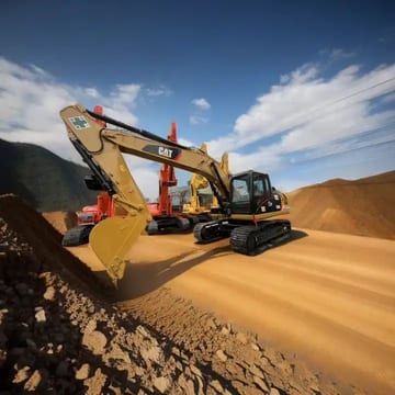 2022 Caterpillar 320D2 гусеничный экскаватор, вид сбоку 2022 Caterpillar 320D2 гусеничный экскаватор, вид сбоку