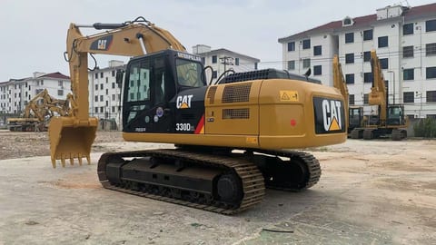 2023 Caterpillar 330D2L crawler excavator, side view 2023 Caterpillar 330D2L crawler excavator, side view