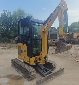 2020 Caterpillar 302CR mini excavator, side view 2020 Caterpillar 302CR mini excavator, side view