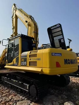 2024 Komatsu PC220-8 Raupenbagger, Ansicht von hinten dreiviertel 2024 Komatsu PC220-8 Raupenbagger, Ansicht von hinten dreiviertel