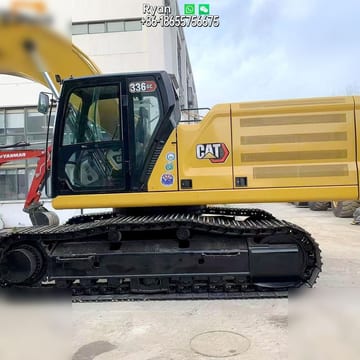 2022 Caterpillar 336GC crawler excavator side view 2022 Caterpillar 336GC crawler excavator side view