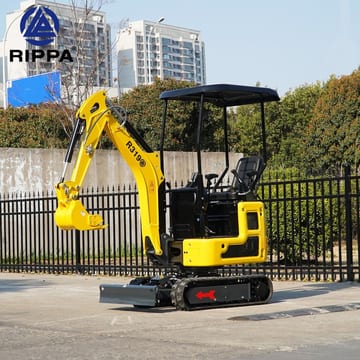 2026 Kubota R319 mini excavator, side view 2026 Kubota R319 mini excavator, side view