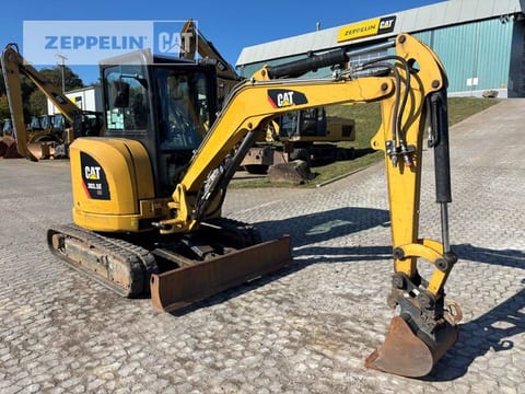 2016 Caterpillar 303.5ECR mini excavator, front three-quarter view 2016 Caterpillar 303.5ECR mini excavator, front three-quarter view