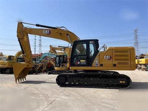 2023 Caterpillar 323 crawler excavator, side profile view 2023 Caterpillar 323 crawler excavator, side profile view