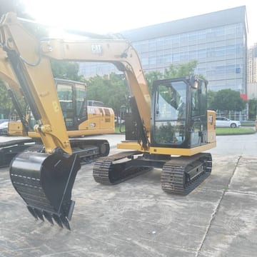 2025 Caterpillar 307 mini excavator, front three-quarter view 2025 Caterpillar 307 mini excavator, front three-quarter view