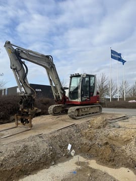 2021 Takeuchi TB290-2 mini excavator, side view 2021 Takeuchi TB290-2 mini excavator, side view