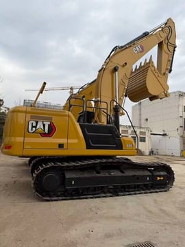 2024 Caterpillar 336 crawler excavator, side profile view 2024 Caterpillar 336 crawler excavator, side profile view