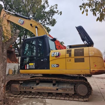 2024 Caterpillar 320GX crawler excavator side view 2024 Caterpillar 320GX crawler excavator side view