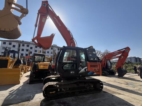 2022 Hitachi Zaxis 120 crawler excavator, side view 2022 Hitachi Zaxis 120 crawler excavator, side view