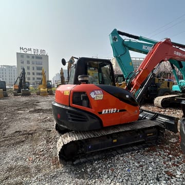 2024 Kubota KX183-3 mini excavator rear three-quarter view 2024 Kubota KX183-3 mini excavator rear three-quarter view