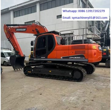 2024 Doosan DX300LC-9C crawler excavator, side view 2024 Doosan DX300LC-9C crawler excavator, side view