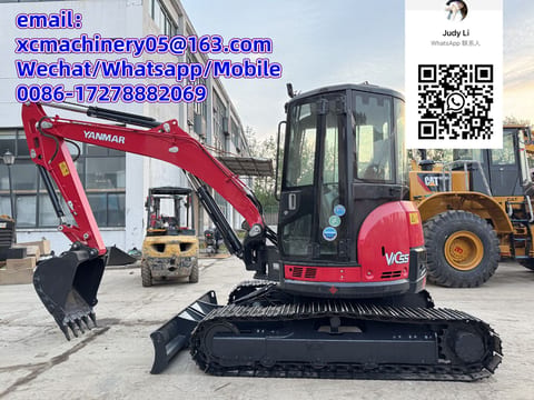 2023 Yanmar VIO55 mini excavator side view 2023 Yanmar VIO55 mini excavator side view