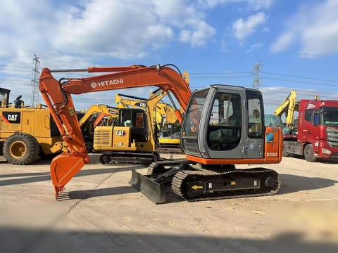 2018 Hitachi EX60-5 crawler excavator, side view 2018 Hitachi EX60-5 crawler excavator, side view