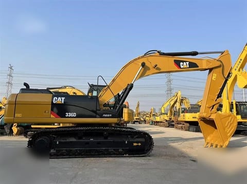 2022 Caterpillar 336D crawler excavator, side view 2022 Caterpillar 336D crawler excavator, side view