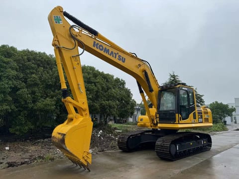 2023 Komatsu PC200-8 koparka gąsienicowa, widok profilu bocznego 2023 Komatsu PC200-8 koparka gąsienicowa, widok profilu bocznego