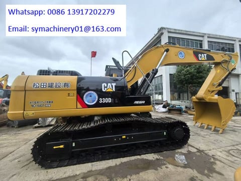 2025 Caterpillar 330D2L crawler excavator, side profile view 2025 Caterpillar 330D2L crawler excavator, side profile view
