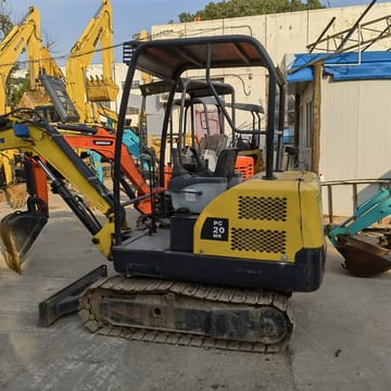 2023 Komatsu PC20MR mini excavator, side view 2023 Komatsu PC20MR mini excavator, side view