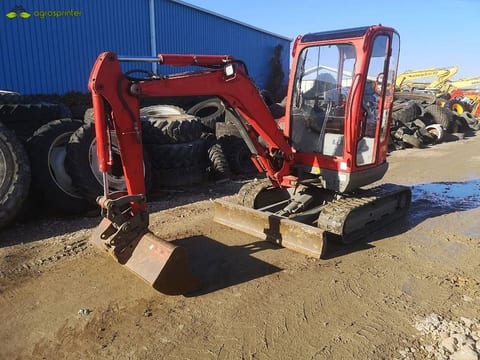 2011 Wacker Neuson 28Z3 mini excavator, front three-quarter view 2011 Wacker Neuson 28Z3 mini excavator, front three-quarter view