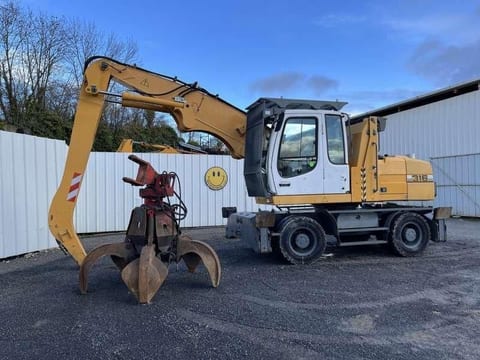 2012 Liebherr A316 LITRONIC material handler, side view 2012 Liebherr A316 LITRONIC material handler, side view