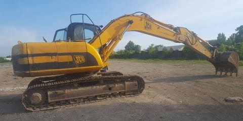 2006 JCB JS 180 crawler excavator, side view 2006 JCB JS 180 crawler excavator, side view