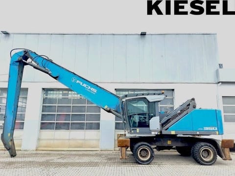 2018 Fuchs MHL350F material handler, side profile view 2018 Fuchs MHL350F material handler, side profile view