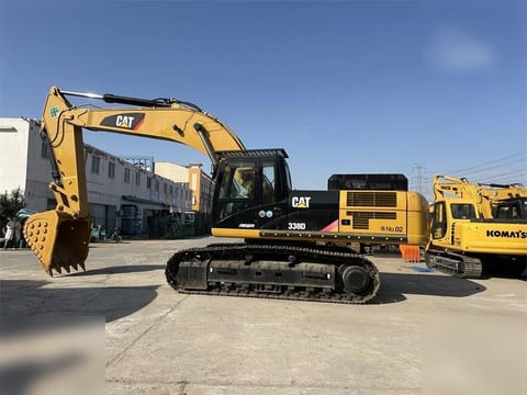 2025 Caterpillar 330D crawler excavator, side profile view 2025 Caterpillar 330D crawler excavator, side profile view