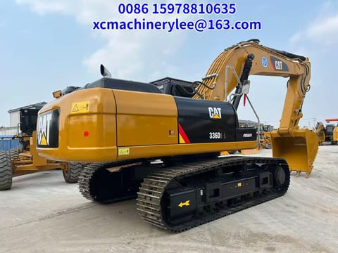 2024 Caterpillar 336D2 L crawler excavator, rear three-quarter view 2024 Caterpillar 336D2 L crawler excavator, rear three-quarter view