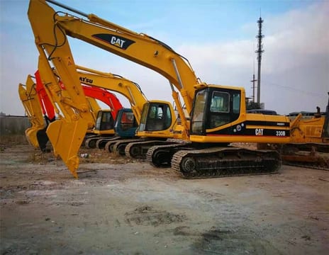 2023 Caterpillar 330B crawler excavator, side profile view 2023 Caterpillar 330B crawler excavator, side profile view