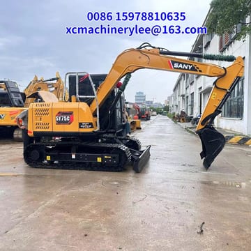 2024 Sany SY75C crawler excavator, side view 2024 Sany SY75C crawler excavator, side view