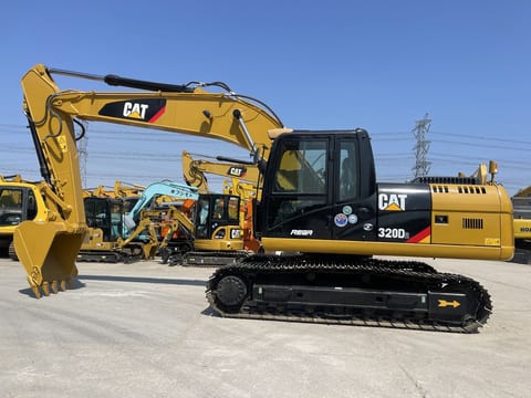 2023 Caterpillar 320D2 Raupenbagger, Seitenansicht 2023 Caterpillar 320D2 Raupenbagger, Seitenansicht