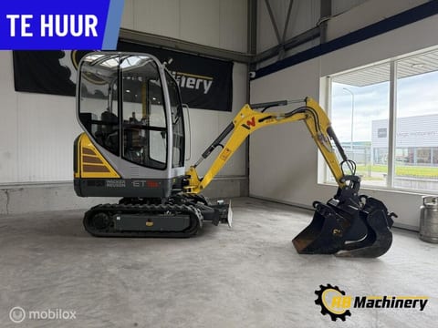 2022 Wacker Neuson ET16 mini excavator side view 2022 Wacker Neuson ET16 mini excavator side view