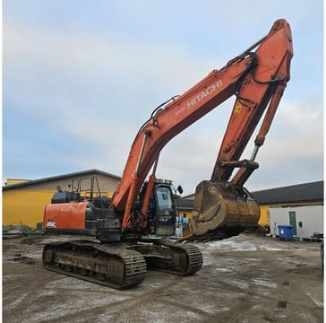 2018 Hitachi ZX350LC-6 crawler excavator side view 2018 Hitachi ZX350LC-6 crawler excavator side view