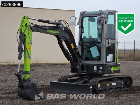2024 Zoomlion ZE26GU mini excavator side view 2024 Zoomlion ZE26GU mini excavator side view