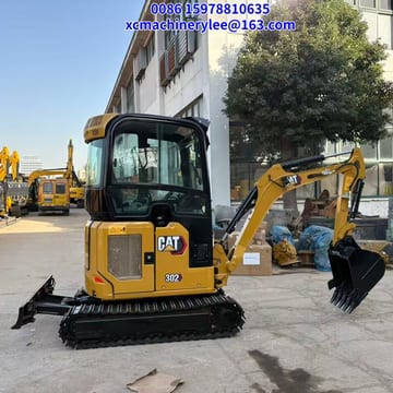 2024 Caterpillar 302 mini excavator, side view 2024 Caterpillar 302 mini excavator, side view