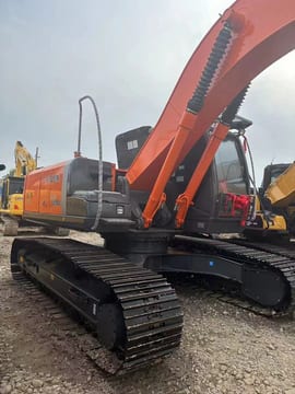 2023 Hitachi 240-3 crawler excavator, side profile view