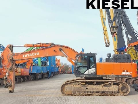 2016 Hitachi ZX490LCH-6 crawler excavator, side view 2016 Hitachi ZX490LCH-6 crawler excavator, side view