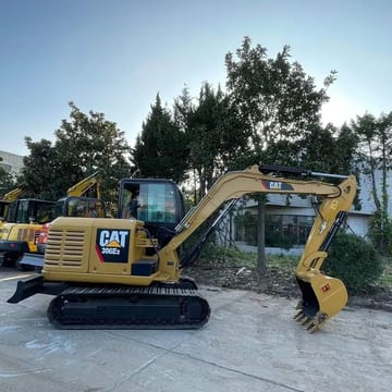 2024 Caterpillar 306E2 mini excavator, side profile view 2024 Caterpillar 306E2 mini excavator, side profile view