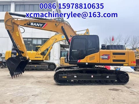 2023 Sany SY235C crawler excavator side view 2023 Sany SY235C crawler excavator side view