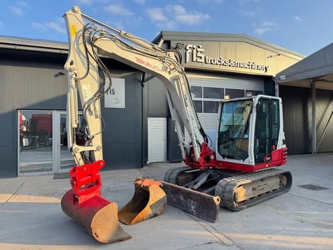 2018 Takeuchi TB290 mini excavator, side view 2018 Takeuchi TB290 mini excavator, side view