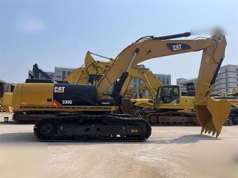 2024 Caterpillar 330D crawler excavator, side profile view 2024 Caterpillar 330D crawler excavator, side profile view